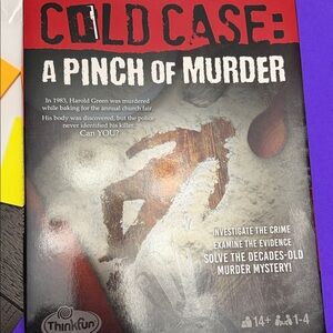 Think! Cold Case: A Pinch of Murder Puzzle Game